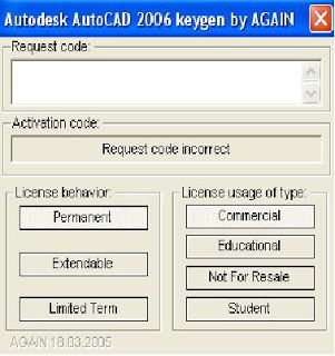 Autocad 2006 serial activation